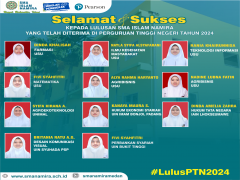 ALHAMDULILLAH...INILAH LULUSAN SMA YANG LULUS PTN JALUR PRESTASI (RAPOT)
