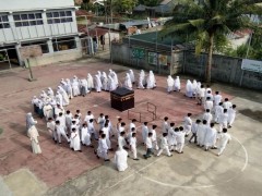 Siswa Sekolah Namira Laksanakan Manasik Haji