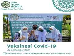 SISWA NAMIRA SUDAH DIVAKSIN