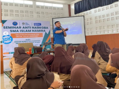 SMA Islam Namira & BNN Laksanaka Seminar Anti Narkoba