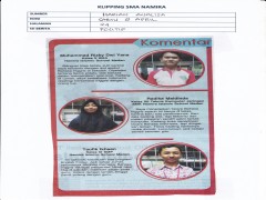 SISWA SMA NAMIRA MENERAPKAN 2 BAHASA DI SEKOLAH NAMIRA