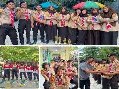 PRAMUKA SMA ISLAM NAMIRA RAIH 4 PIALA
